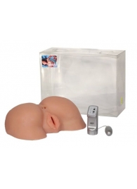 Реалистичная попка из неоскин с вибрацией - LOVETOY (А-Полимер) - в Воронеже купить с доставкой