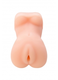 Телесный мастурбатор в виде женской фигурки - Toyfa Basic - в Воронеже купить с доставкой