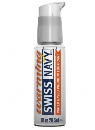 Разогревающий лубрикант на водной основе Swiss Navy Warming Lube - 29,5 мл. - Swiss navy - купить с доставкой в Воронеже