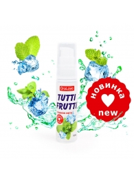 Гель-смазка Tutti-frutti со вкусом сладкой мяты - 30 гр. - Биоритм - купить с доставкой в Воронеже