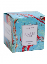 Массажная свеча Midnight Sun с ароматом инжира - 50 мл. - Pleasure Lab - купить с доставкой в Воронеже