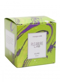 Массажная свеча Eclipse с ароматом сосны - 50 мл. - Pleasure Lab - купить с доставкой в Воронеже