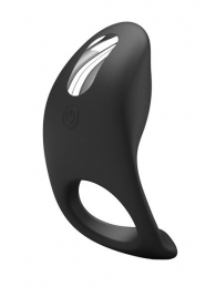 Черное перезаряжаемое эрекционное кольцо Gemma - Baile - в Воронеже купить с доставкой