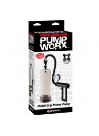 Черная мужская помпа PISTOL-GRIP POWER - Pipedream - в Воронеже купить с доставкой