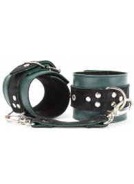 Изумрудные оковы на ноги Ladys Arsenal на карабинах - БДСМ Арсенал - купить с доставкой в Воронеже