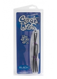 Набор черных эрекционных колец Cock ties - Doc Johnson - в Воронеже купить с доставкой