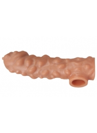 Насадка на фаллос с крупными бугорками EXTREME SLEEVE - 15,6 см. - KOKOS - в Воронеже купить с доставкой