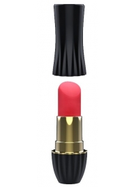Клиторальный стимулятор-помада LIPSTICK - 9,3 см. - Dream Toys - купить с доставкой в Воронеже