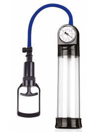Прозрачная вакуумная помпа Sex Expert с манометром - Sex Expert - в Воронеже купить с доставкой