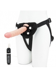 Регулируемые трусики с вибрирующей насадкой - 16 см. - Lux Fetish - купить с доставкой в Воронеже