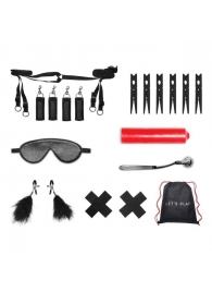 Большой набор для БДСМ-игр Sensual Experience - Lux Fetish - купить с доставкой в Воронеже