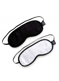 Набор из двух масок на глаза Soft Blindfold Twin Pack - Fifty Shades of Grey - купить с доставкой в Воронеже