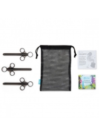 Набор из 3 черных шприцев для лубриканта - b-Vibe - купить с доставкой в Воронеже