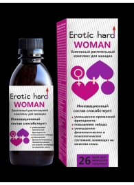 Женский биогенный концентрат для повышения либидо Erotic hard Woman - 250 мл. - Erotic Hard - купить с доставкой в Воронеже