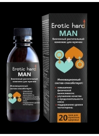 Мужской биогенный концентрат для усиления эрекции Erotic hard Man - 250 мл. - Erotic Hard - купить с доставкой в Воронеже