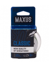 Классические презервативы в пластиковом кейсе MAXUS Classic - 3 шт. - Maxus - купить с доставкой в Воронеже