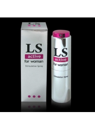 Спрей-стимулятор для женщин Lovespray Active Woman - 18 мл. - Биоритм - купить с доставкой в Воронеже