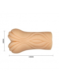 Телесный мастурбатор-вагина Louise - Baile - в Воронеже купить с доставкой