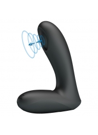 Черный стимулятор простаты Archenemy с пульсацией - 12,1 см. - Baile - в Воронеже купить с доставкой