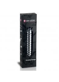 Рельефный фаллос для интенсивного электросекса Groovey George - 20 см. - MyStim - купить с доставкой в Воронеже