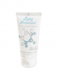 Увлажняющий лубрикант на водной основе Love Protection - 50 мл. - Lola Games - купить с доставкой в Воронеже