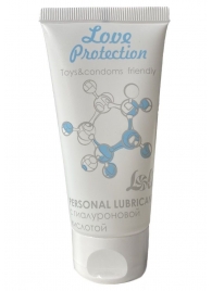 Увлажняющий лубрикант на водной основе Love Protection - 50 мл. - Lola Games - купить с доставкой в Воронеже
