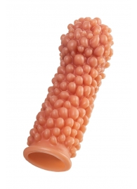 Телесная насадка с мягкими пузырьками - 16,5 см. - KOKOS - в Воронеже купить с доставкой