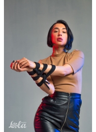 Черная веревка Do Not Disturb - 5 м. - Lola Games - купить с доставкой в Воронеже