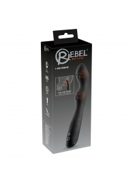 Черный вибромассажер простаты P-Spot - 23,5 см. - Orion - в Воронеже купить с доставкой