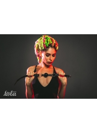 Черный гладкий кляп-шарик Crave - Lola Games - купить с доставкой в Воронеже