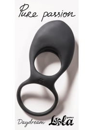 Черное эрекционное виброкольцо Daydream - Lola Games - в Воронеже купить с доставкой
