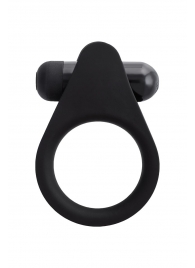 Черное эрекционное виброкольцо Brid с шипиками - A-toys - в Воронеже купить с доставкой