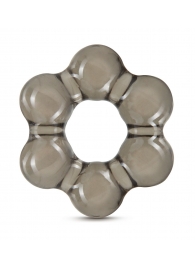 Дымчатое эрекционное кольцо Stay Hard Thick Bead Cock Ring - Blush Novelties - в Воронеже купить с доставкой