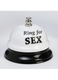 Настольный звонок RING FOR SEX - Сима-Ленд - купить с доставкой в Воронеже
