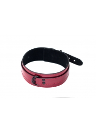 Бордовый ошейник Eccentric - Lola Games - купить с доставкой в Воронеже