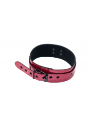 Бордовый ошейник Eccentric - Lola Games - купить с доставкой в Воронеже