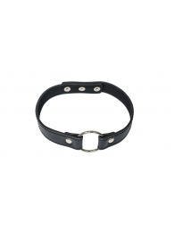 Черный ошейник Intrigue - Lola Games - купить с доставкой в Воронеже