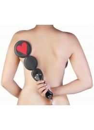 Шлёпалка  Черви  с анальным плагом - LOVETOY (А-Полимер) - купить с доставкой в Воронеже