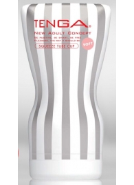 Мастурбатор TENGA Squeeze Tube Cup Soft - Tenga - в Воронеже купить с доставкой