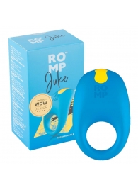 Синее эрекционное виброкольцо Romp Juke - ROMP - в Воронеже купить с доставкой