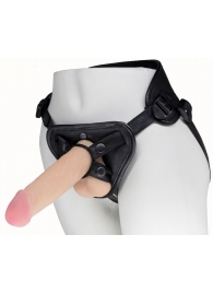 Пояс харнесс BEST UNI strap с 2 насадками - 18 и 22 см. - LOVETOY (А-Полимер) - купить с доставкой в Воронеже