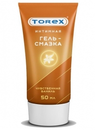 Смазка на водной основе TOREX  Чувственная ваниль  - 50 мл. - Torex - купить с доставкой в Воронеже