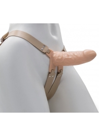 Телесный мужской парапротез MEN STYLE - 15 см. - LOVETOY (А-Полимер) - купить с доставкой в Воронеже