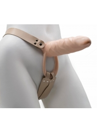 Телесный поясной парапротез - 17 см. - LOVETOY (А-Полимер) - купить с доставкой в Воронеже