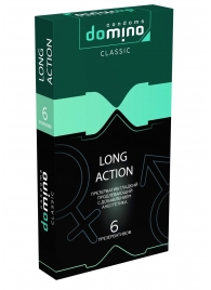 Презервативы с пролонгирующим эффектом DOMINO Classic Long action - 6 шт. - Domino - купить с доставкой в Воронеже