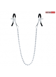 Оригинальные зажимы на соски с бусами - Notabu - купить с доставкой в Воронеже