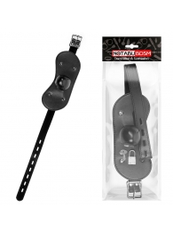 Оригинальный кляп с широким ремешком - Notabu - купить с доставкой в Воронеже