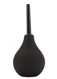 Черный анальный душ ANAL DOUCHE с прямым наконечником - Dream Toys - купить с доставкой в Воронеже