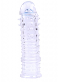Прозрачная насадка на пенис Swirls Sleeve - 16 см. - Chisa - в Воронеже купить с доставкой
