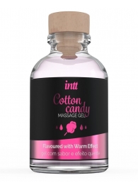 Массажный гель с согревающим эффектом Cotton Candy - 30 мл. - INTT - купить с доставкой в Воронеже